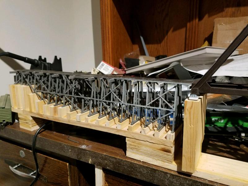Graduated Trestle Set Model Railroad Hobbyist magazine